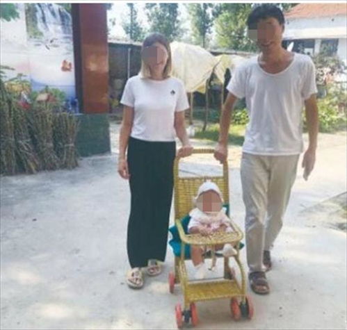 28岁乌克兰美女,嫁40岁河南大叔,婚后住农村称每晚都能被填满