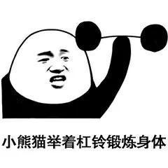 表情包小熊猫整理了一下新发型