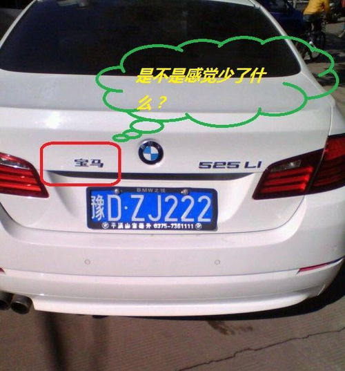 新买的宝马,为什么很多车主要抠掉华晨宝马几个字