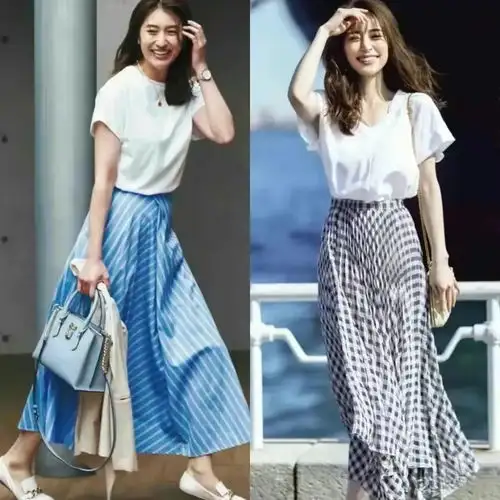 为什么劝你多穿半身裙和牛仔裤看中年女人的穿搭就知道,更优雅