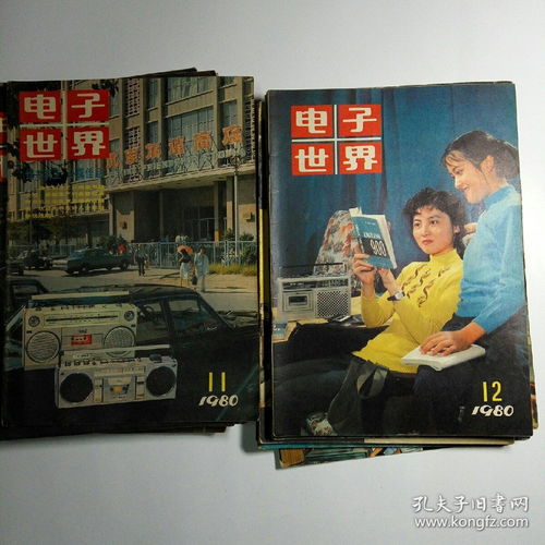 电子世界月刊1979年总31981年总24期共22册缺总10怀旧收藏