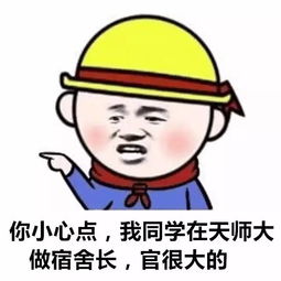 新生请接好小师弟向你扔来一打师大表情包