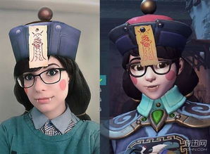 美女cos守望先锋朱雀天使神形兼备,似天仙下凡