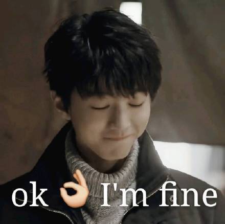 ok我闭嘴表情包王俊凯