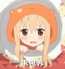 求二次元带字表情包
