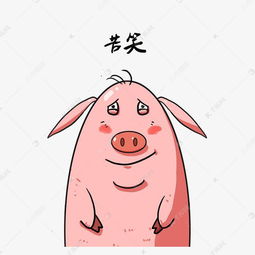 毛毛猪表情包苦笑素材图片免费下载千库网