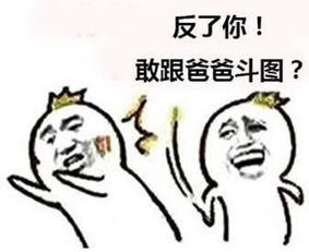 反了你,敢跟爸爸斗图表情包