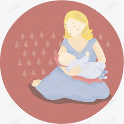 插图妈妈哺育宝宝素材图片免费下载高清png千库网图片编号8574679