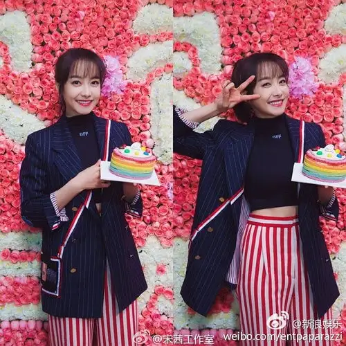 宋茜这是瘦了还是整了还是p过了