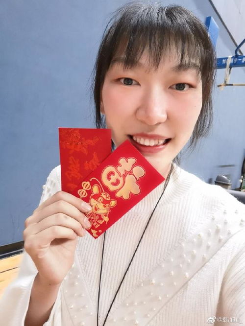 女篮队员韩旭发文庆祝胜利,晒表情包公开表白肖战,次元壁又破了