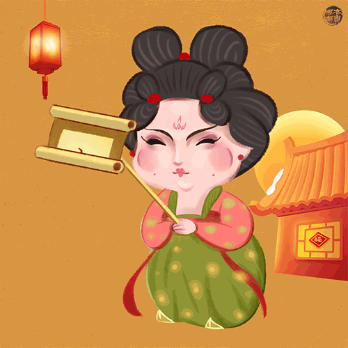 唐宫夜宴的表情包唐墩儿来啦,超好玩儿