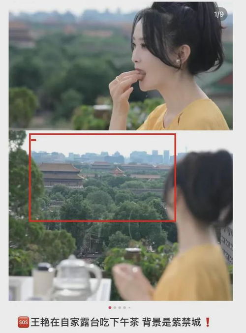 看到50岁王艳在家里靠着紫禁城喝下午茶,我才明白她有多洒脱
