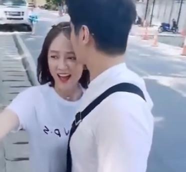 陈乔恩秀恩爱,和男友亲亲后的反应说明一切