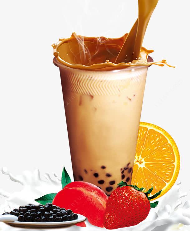 珍珠奶茶免抠png素材新图网ixintu.com免抠素材
