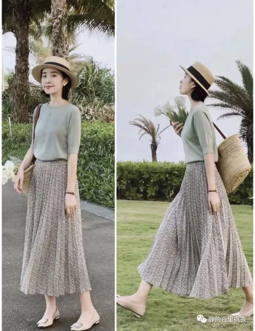 夏天怎么能少了碎花裙这么穿不装嫩,40岁的女人照着穿就好