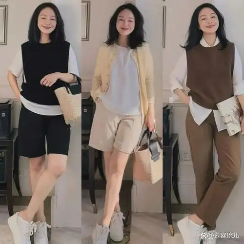 四十多岁的女人,平日里就该这样穿衣,大方又减龄,照着穿显气质