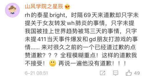 我对不起中国