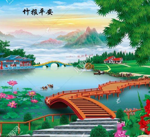 中老年头像大全竹报平安的微信头像,祝你节节高升