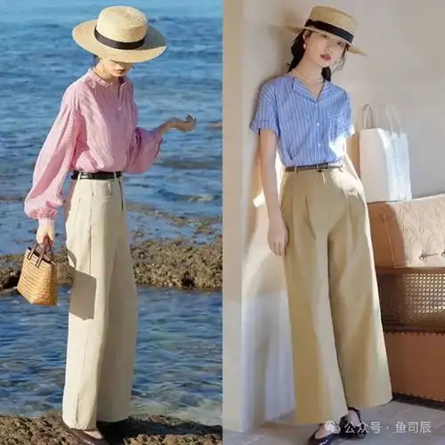 为什么我劝中年女人不要穿紧身裤看对比图就知道答案了