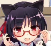 求个黑猫的很萌的表情包