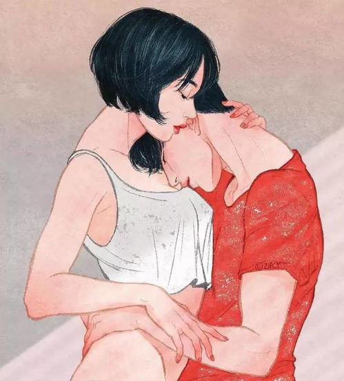唯美轻色情插画,第一幅就看激动了