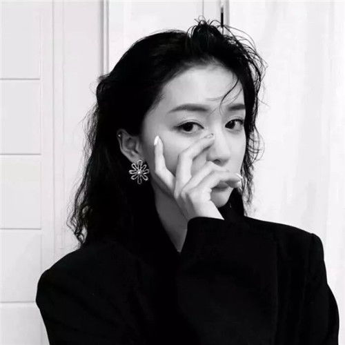 黑白超拽女生头像,今日正月初四给大家分享