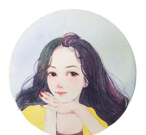 中年人女性头像的寓意图片婆婆