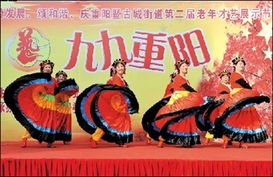 老年居民秀才艺