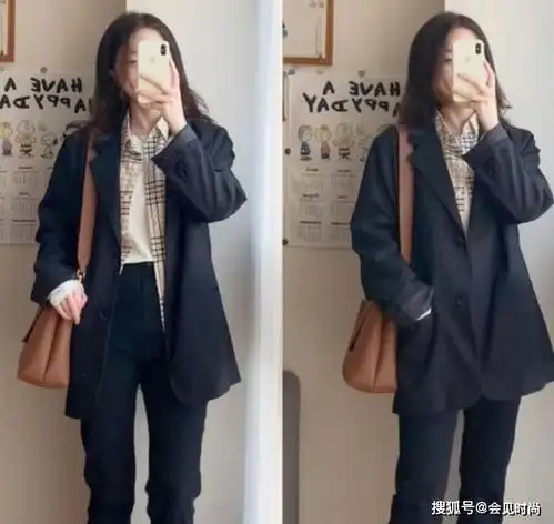春天最适合穿西服,但不一定要搭配西服裤,换一种穿搭试试看