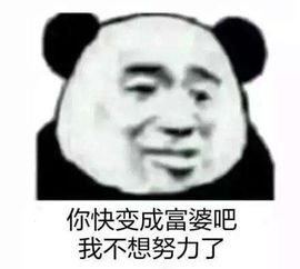 给我介绍个富婆表情包别做梦了看不上你的