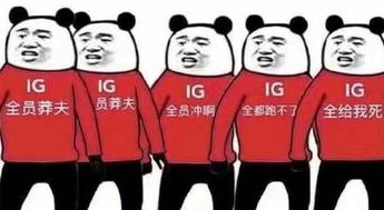 ig全球总决赛表情包,ig粉丝调侃表情包大全