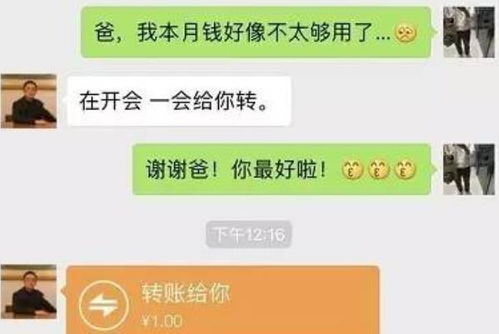 大学生和直男老爸的聊天记录曝光,父爱好像泥石流,叫人防不胜防