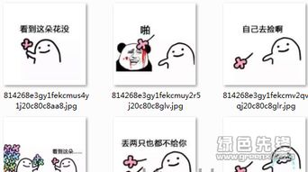 我喜欢你送花表情包送花