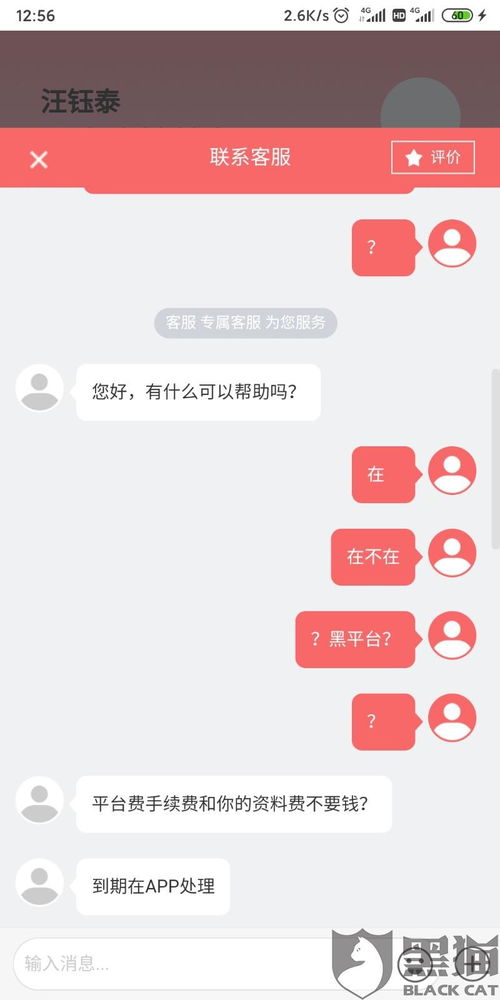 黑猫投诉西瓜钱包未经本人允许强制借款并要求偿还巨额账单