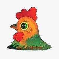 复联白色的卡通鸡头像微信头像图片大全